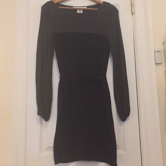 Max Studio Colorblock Sweater Dress - Picture 1 of 4
